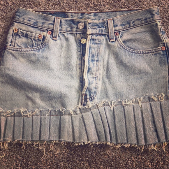 jet denim skirts